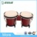 Educational Toys musical instrument professional black wooden bongo drum